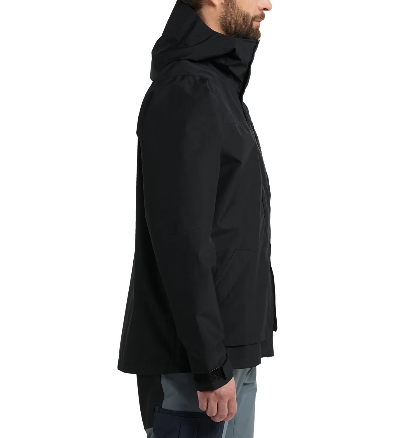 Haglöfs Men&#x27;s Vide Gore-Tex Jacket True Black | Buy Haglöfs Men&#x27;s Vide Gore-Tex Jacket True Black here | Outnorth