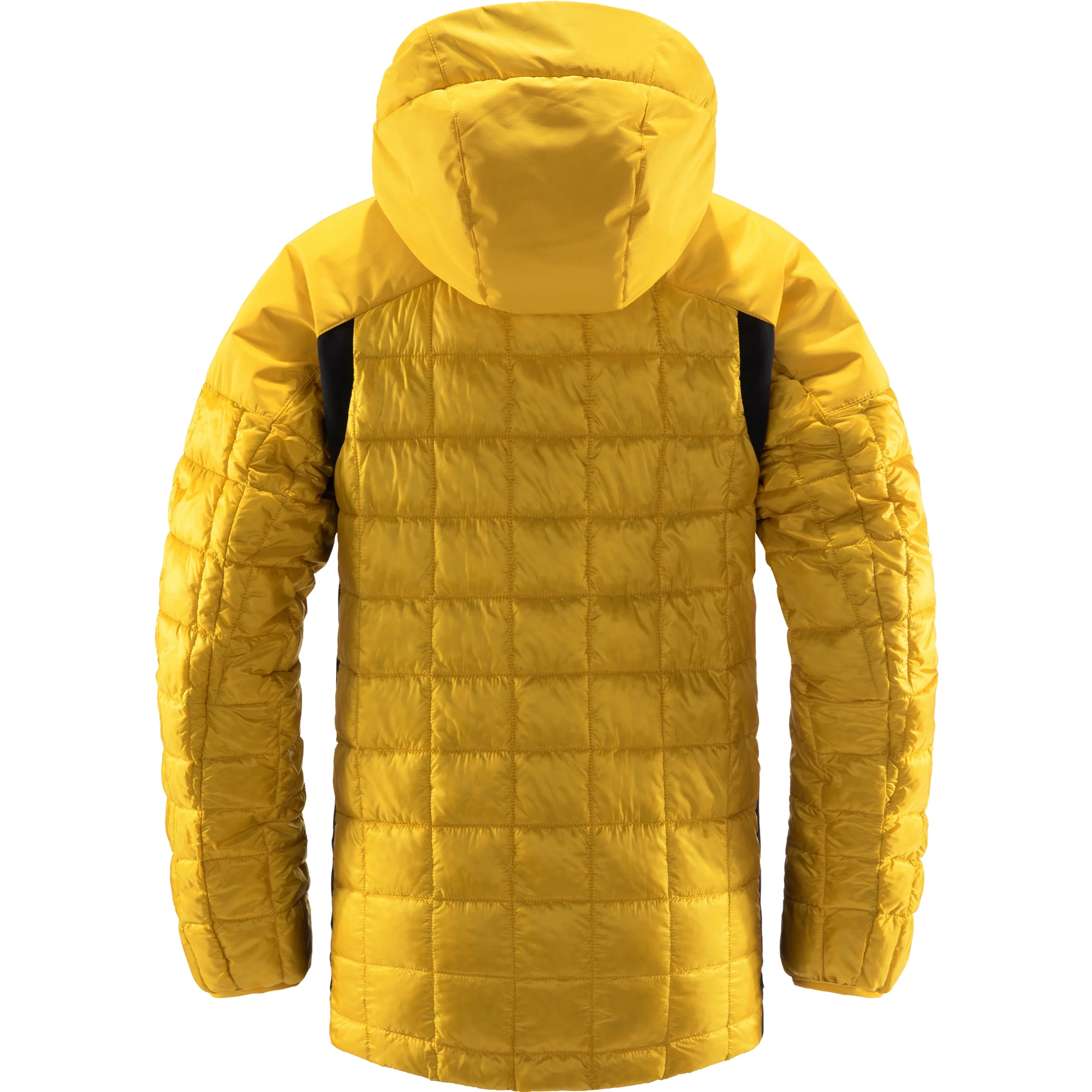 Haglöfs Nordic Mimic Hood Women Pumpkin Yellow/True Black | Buy Haglöfs Nordic Mimic Hood Women Pumpkin Yellow/True Black here | Outnorth