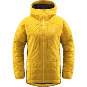Haglöfs Nordic Mimic Hood Women Pumpkin Yellow/True Black | Buy Haglöfs Nordic Mimic Hood Women Pumpkin Yellow/True Black here | Outnorth