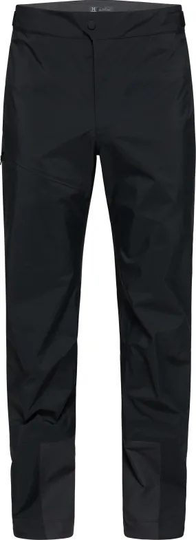 Haglöfs Roc Gore-Tex Pant Men True Black | Buy Haglöfs Roc Gore-Tex Pant Men True Black here | Outnorth