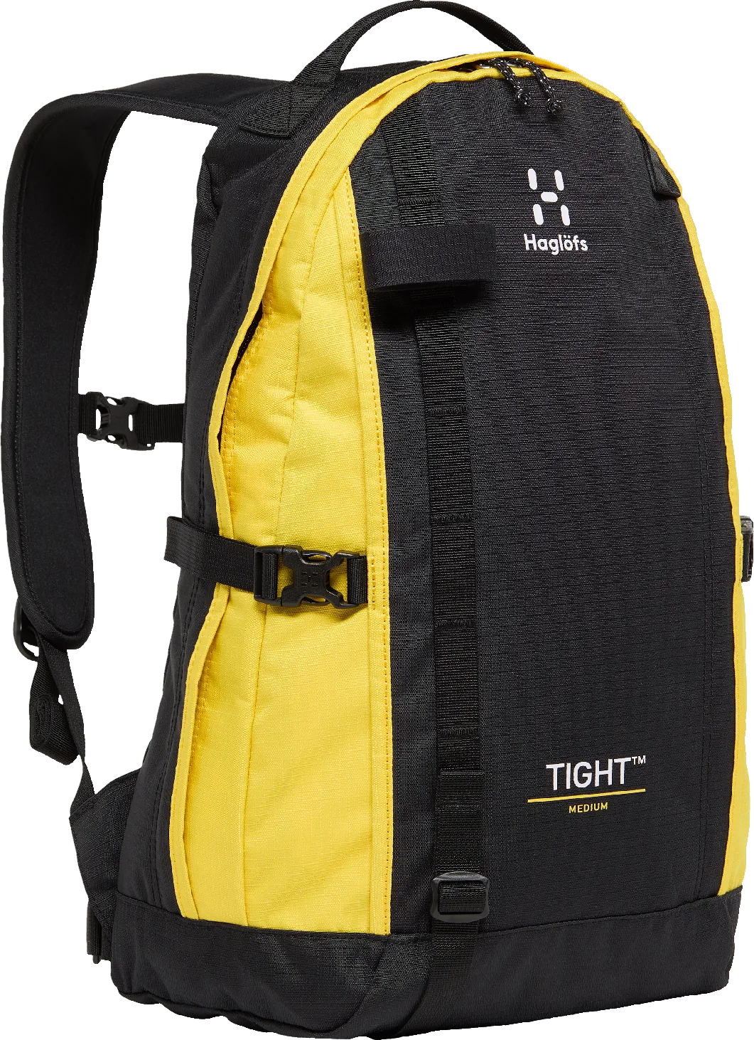 Haglöfs Tight Medium True Black/Bright Yellow | Buy Haglöfs Tight Medium True Black/Bright Yellow here | Outnorth