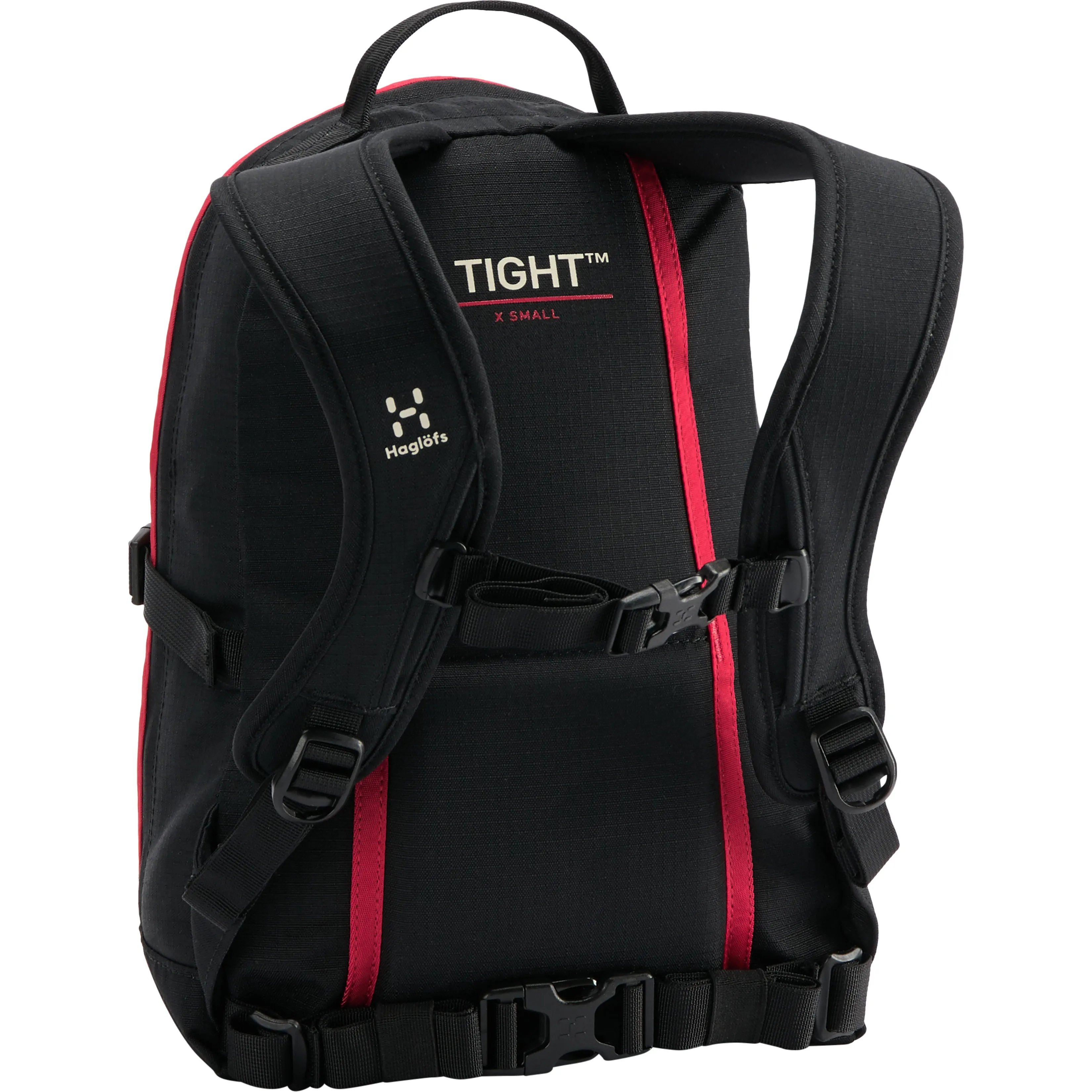 Haglöfs Tight X-Small True Black/Scarlet Red | Buy Haglöfs Tight X-Small True Black/Scarlet Red here | Outnorth
