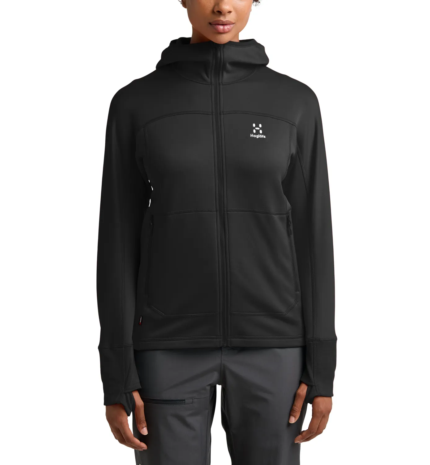 Haglöfs Women&#x27;s Betula Hood True Black | Buy Haglöfs Women&#x27;s Betula Hood True Black here | Outnorth