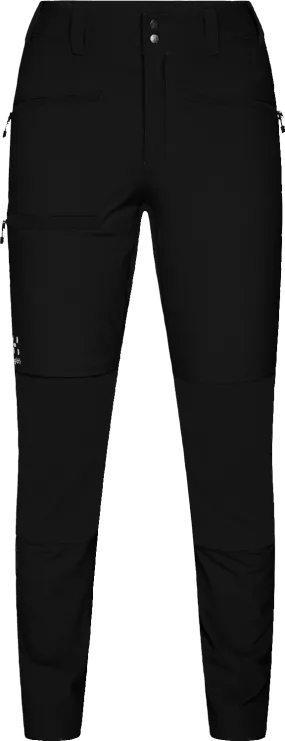 Haglöfs Women&#x27;s Mid Slim Pant (2022) True Black | Buy Haglöfs Women&#x27;s Mid Slim Pant (2022) True Black here | Outnorth