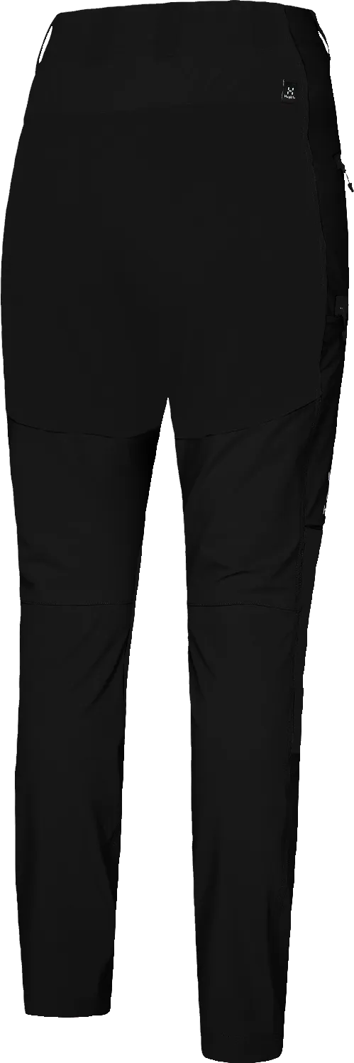 Haglöfs Women&#x27;s Mid Slim Pant (2022) True Black | Buy Haglöfs Women&#x27;s Mid Slim Pant (2022) True Black here | Outnorth