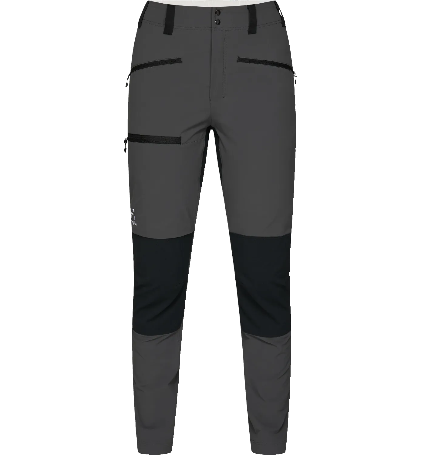 Haglöfs Women&#x27;s Mid Slim Pant Magnetite/True Black | Buy Haglöfs Women&#x27;s Mid Slim Pant Magnetite/True Black here | Outnorth