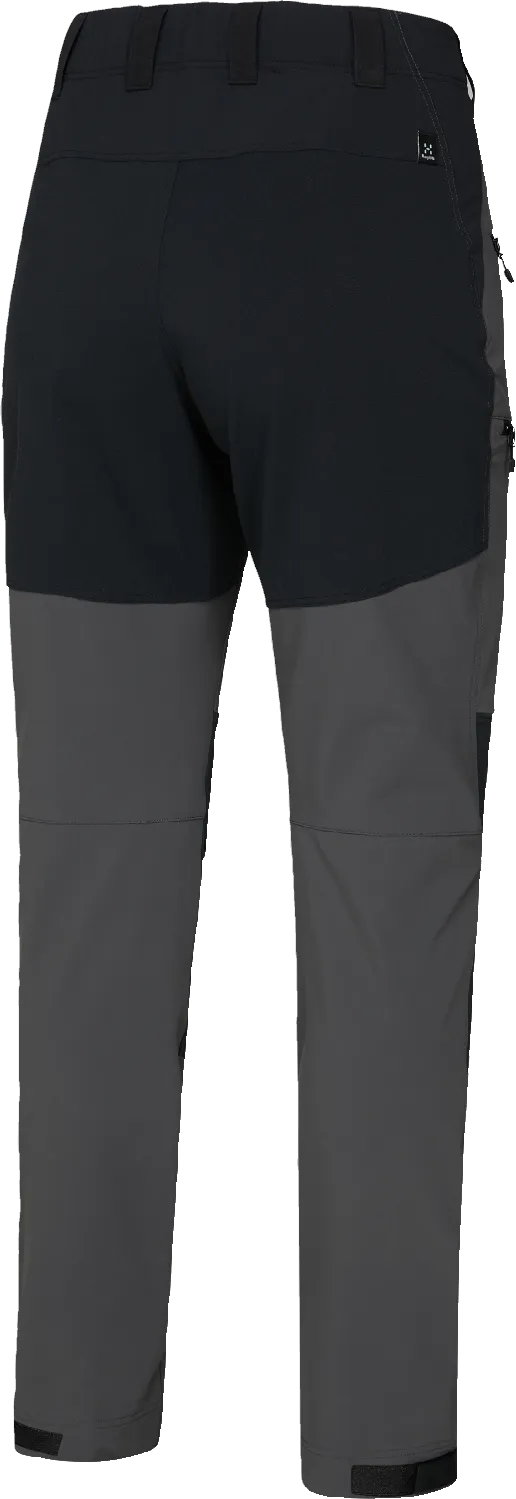 Haglöfs Women&#x27;s Mid Standard Pant Magnetite/True Black | Buy Haglöfs Women&#x27;s Mid Standard Pant Magnetite/True Black here | Outnorth