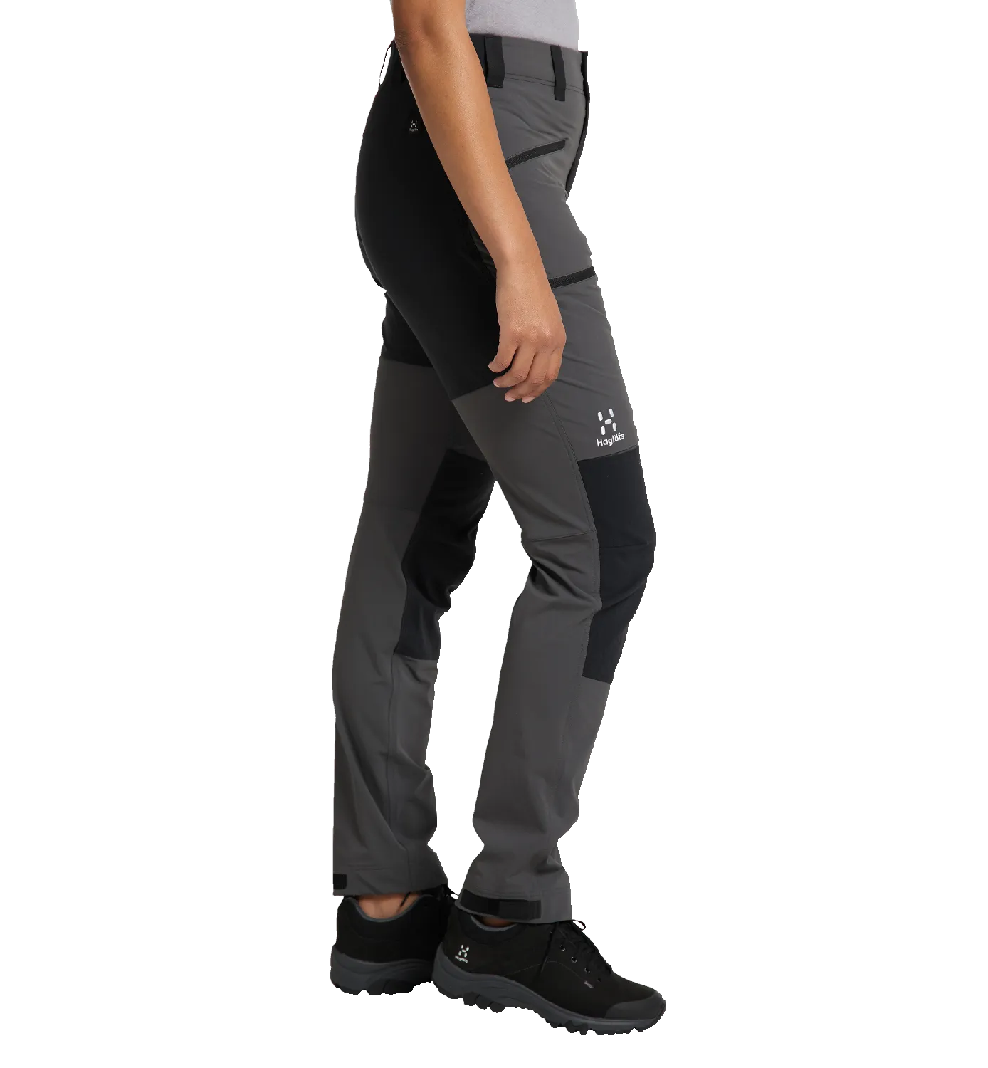 Haglöfs Women&#x27;s Mid Standard Pant Magnetite/True Black | Buy Haglöfs Women&#x27;s Mid Standard Pant Magnetite/True Black here | Outnorth