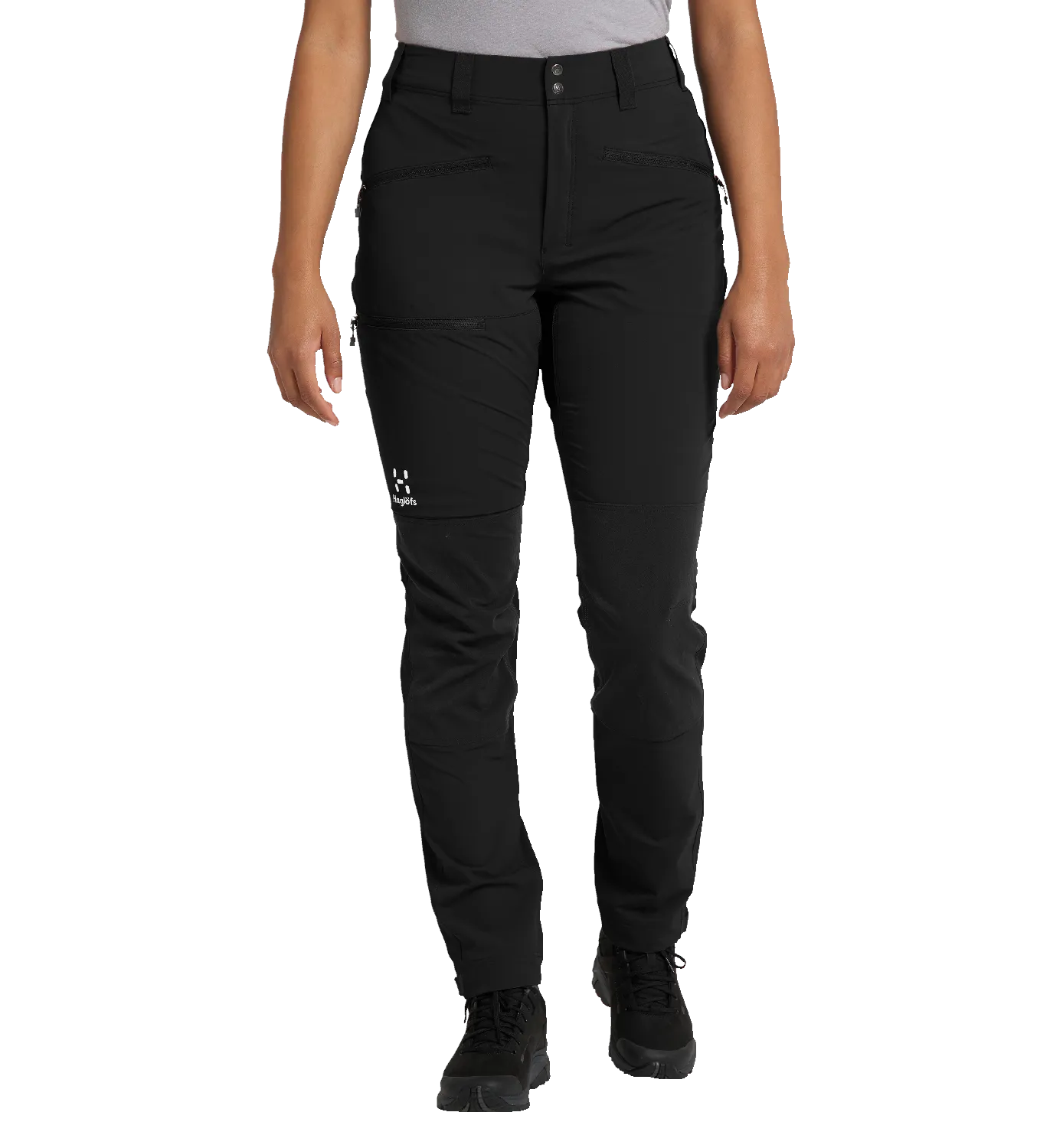 Haglöfs Women&#x27;s Mid Standard Pant True Black | Buy Haglöfs Women&#x27;s Mid Standard Pant True Black here | Outnorth