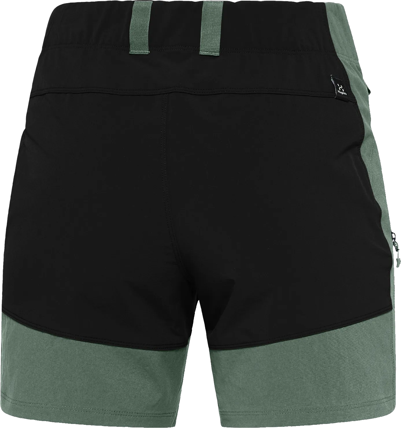 Haglöfs Women&#x27;s Mid Standard Shorts Fjell Green/True Black | Buy Haglöfs Women&#x27;s Mid Standard Shorts Fjell Green/True Black here | Outnorth