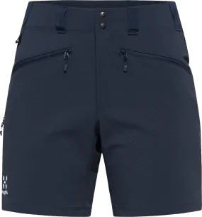 Haglöfs Women&#x27;s Mid Standard Shorts Tarn Blue/True Black | Buy Haglöfs Women&#x27;s Mid Standard Shorts Tarn Blue/True Black here | Outnorth