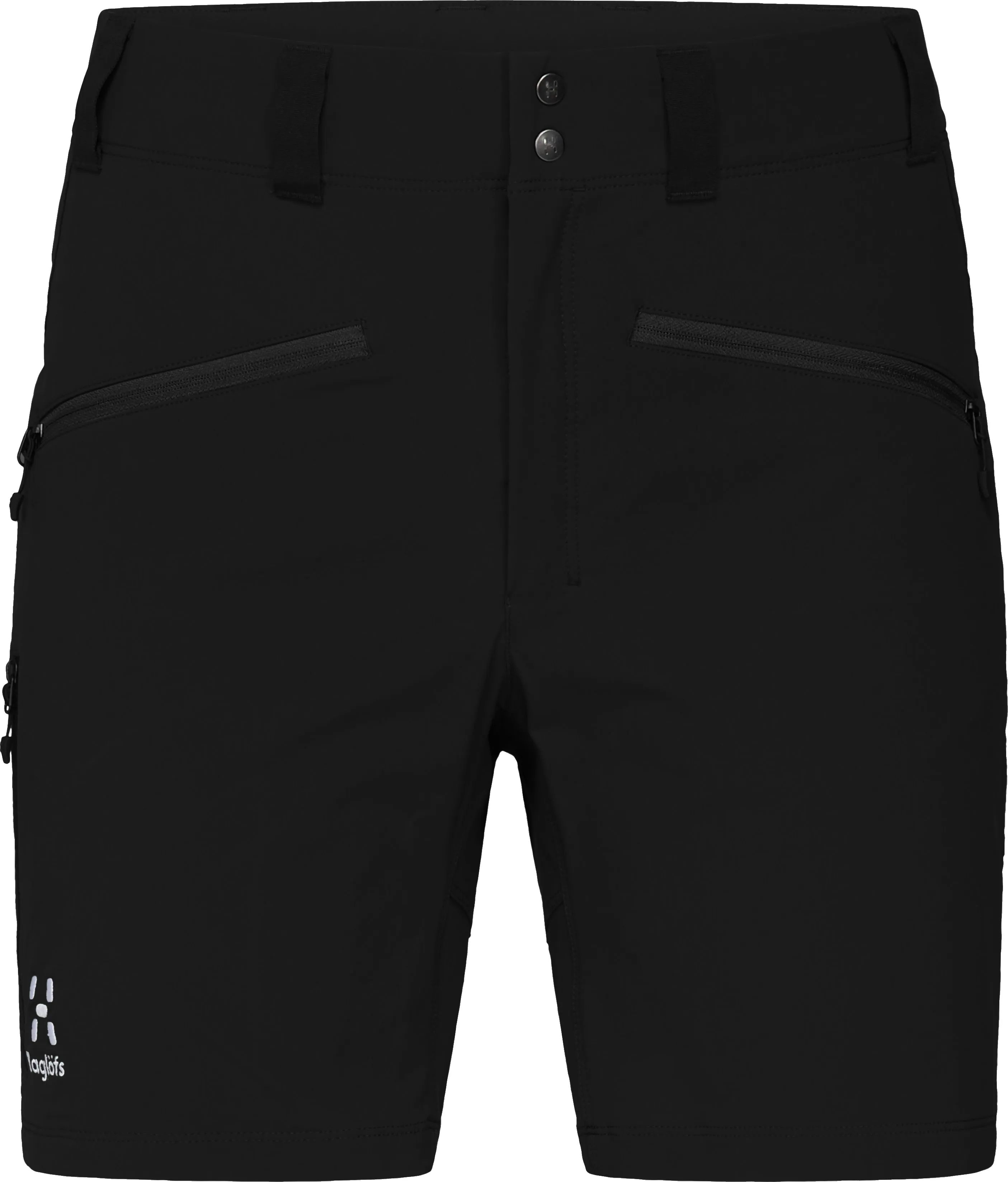 Haglöfs Women&#x27;s Mid Standard Shorts True Black | Buy Haglöfs Women&#x27;s Mid Standard Shorts True Black here | Outnorth