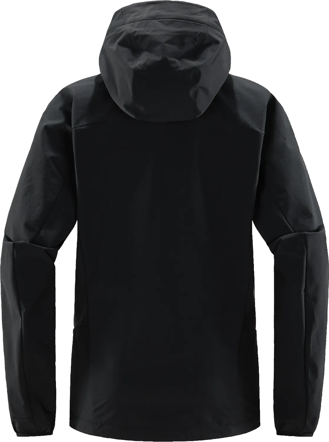 Haglöfs Women&#x27;s Move Softshell Hood True Black | Buy Haglöfs Women&#x27;s Move Softshell Hood True Black here | Outnorth