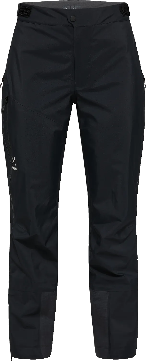 Haglöfs Women&#x27;s ROC GORE-TEX Pant True Black | Buy Haglöfs Women&#x27;s ROC GORE-TEX Pant True Black here | Outnorth