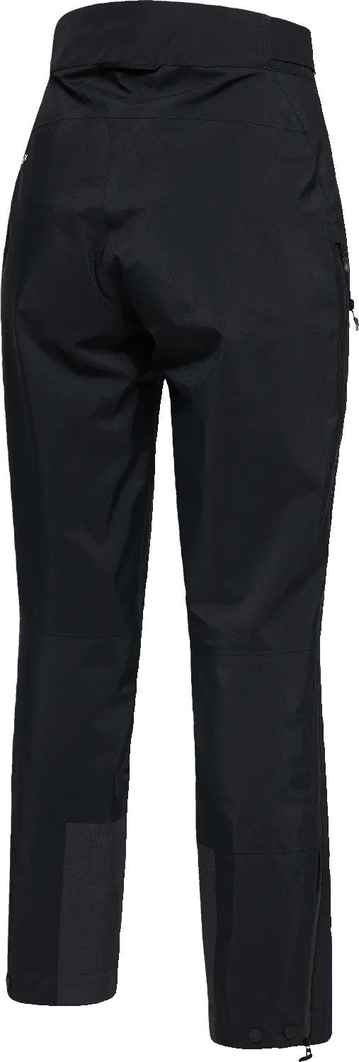 Haglöfs Women&#x27;s ROC GORE-TEX Pant True Black | Buy Haglöfs Women&#x27;s ROC GORE-TEX Pant True Black here | Outnorth