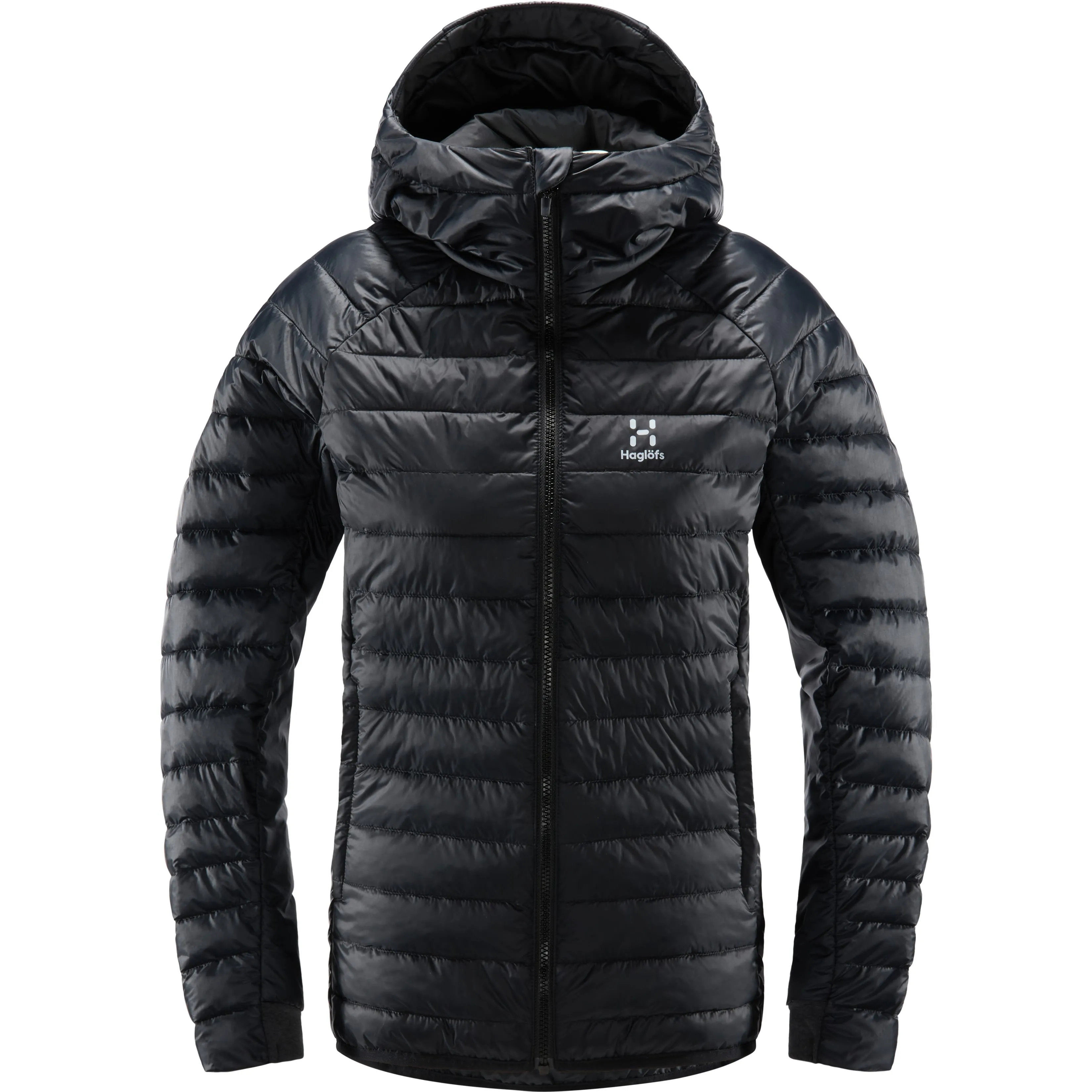 Haglöfs Women&#x27;s Spire Mimic Hood True Black | Buy Haglöfs Women&#x27;s Spire Mimic Hood True Black here | Outnorth