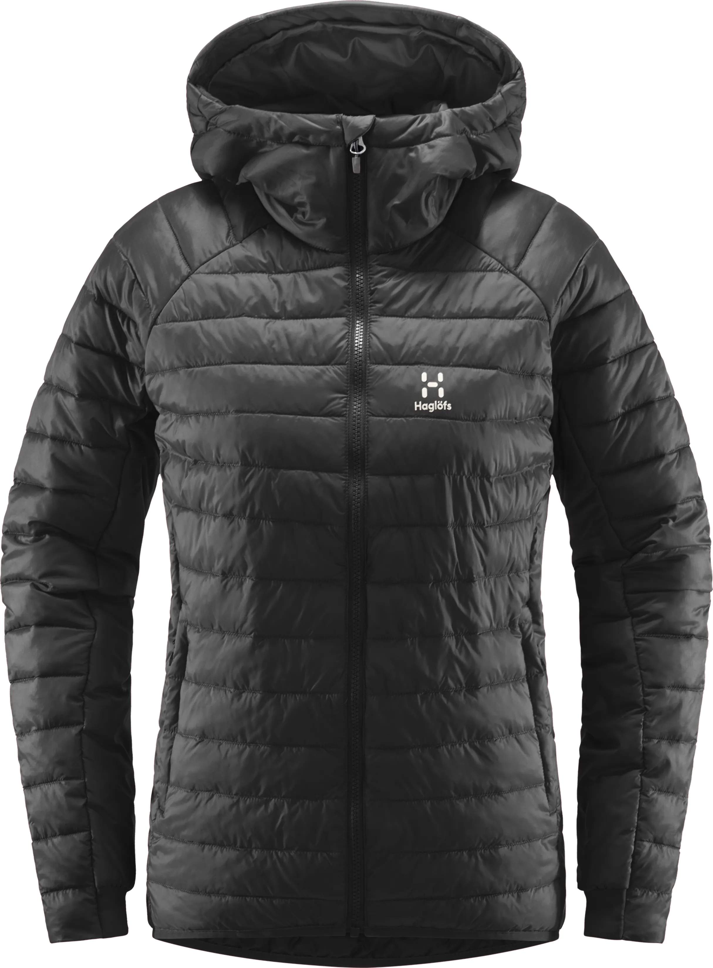 Haglöfs Women&#x27;s Spire Mimic Hood True Black Solid | Buy Haglöfs Women&#x27;s Spire Mimic Hood True Black Solid here | Outnorth