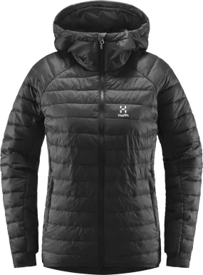 Haglöfs Women&#x27;s Spire Mimic Hood True Black Solid | Buy Haglöfs Women&#x27;s Spire Mimic Hood True Black Solid here | Outnorth