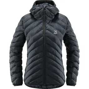 Haglöfs Women&#x27;s Särna Mimic Hood True Black | Buy Haglöfs Women&#x27;s Särna Mimic Hood True Black here | Outnorth