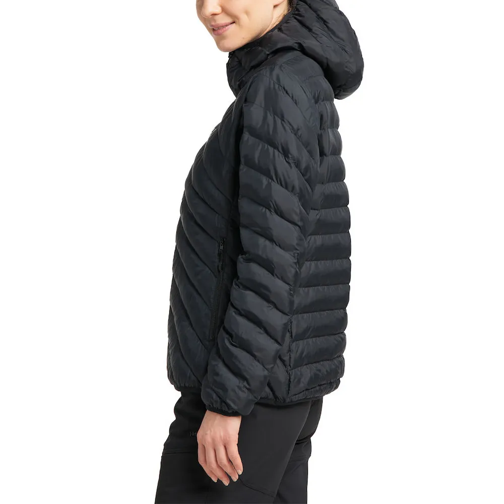 Haglöfs Women&#x27;s Särna Mimic Hood True Black | Buy Haglöfs Women&#x27;s Särna Mimic Hood True Black here | Outnorth