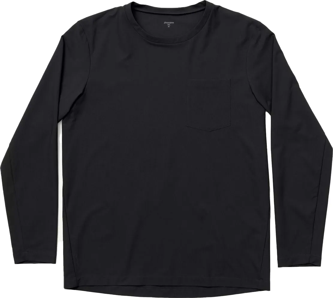 Houdini Men&#x27;s Cover Crew True Black | Buy Houdini Men&#x27;s Cover Crew True Black here | Outnorth