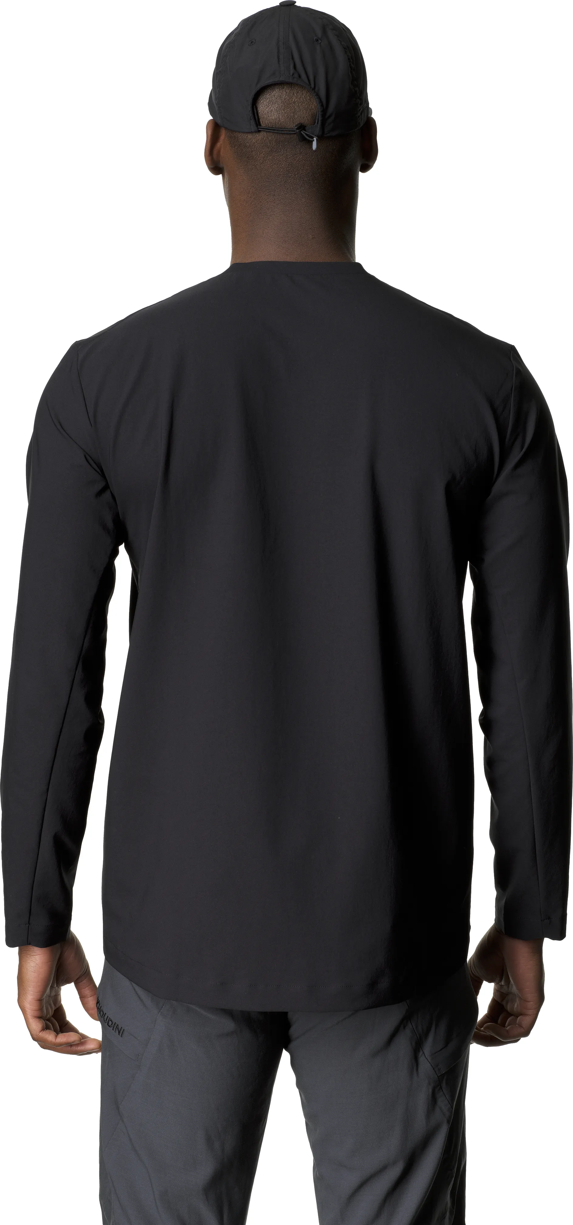 Houdini Men&#x27;s Cover Crew True Black | Buy Houdini Men&#x27;s Cover Crew True Black here | Outnorth