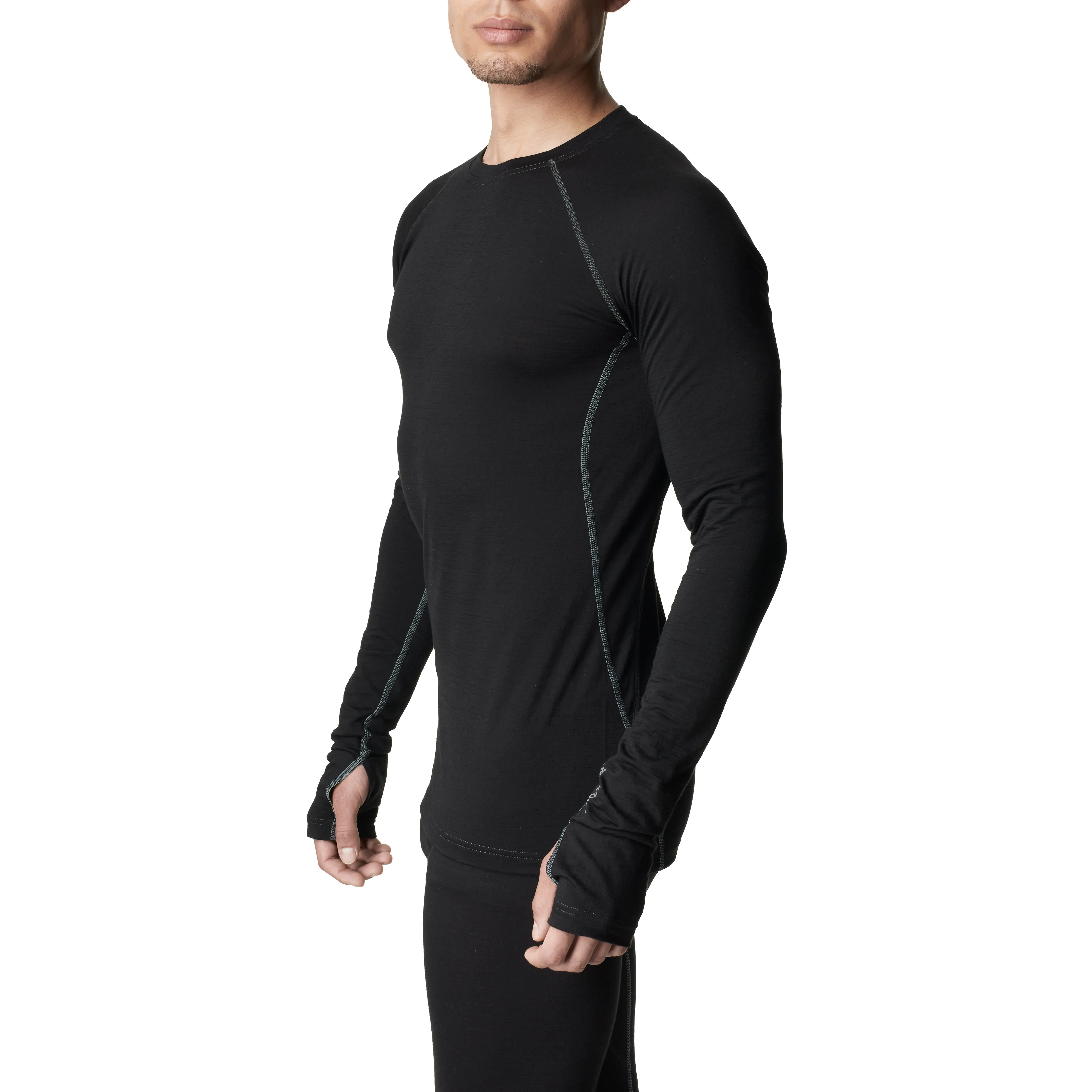 Houdini Men&#x27;s DeSoli Crew True Black | Buy Houdini Men&#x27;s DeSoli Crew True Black here | Outnorth