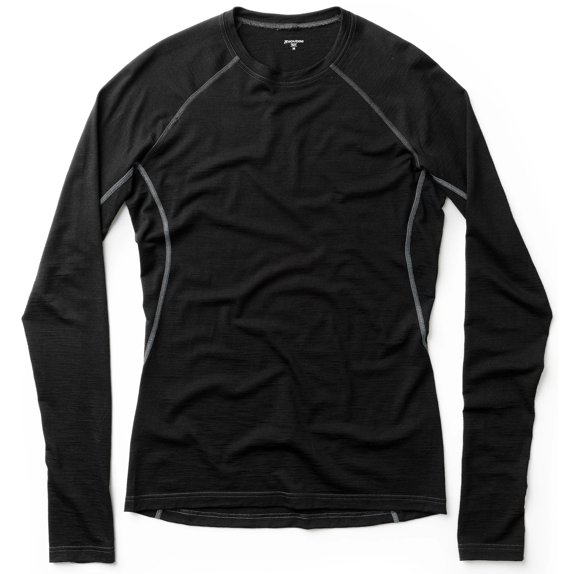 Houdini Men&#x27;s DeSoli Crew True Black | Buy Houdini Men&#x27;s DeSoli Crew True Black here | Outnorth