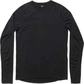 Houdini Men&#x27;s Desoli Light Crew True Black | Buy Houdini Men&#x27;s Desoli Light Crew True Black here | Outnorth
