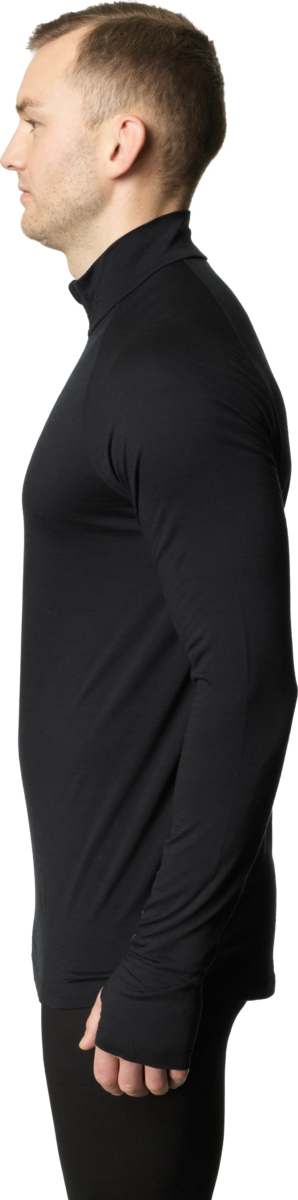 Houdini Men&#x27;s Desoli Light Half Zip True Black | Buy Houdini Men&#x27;s Desoli Light Half Zip True Black here | Outnorth