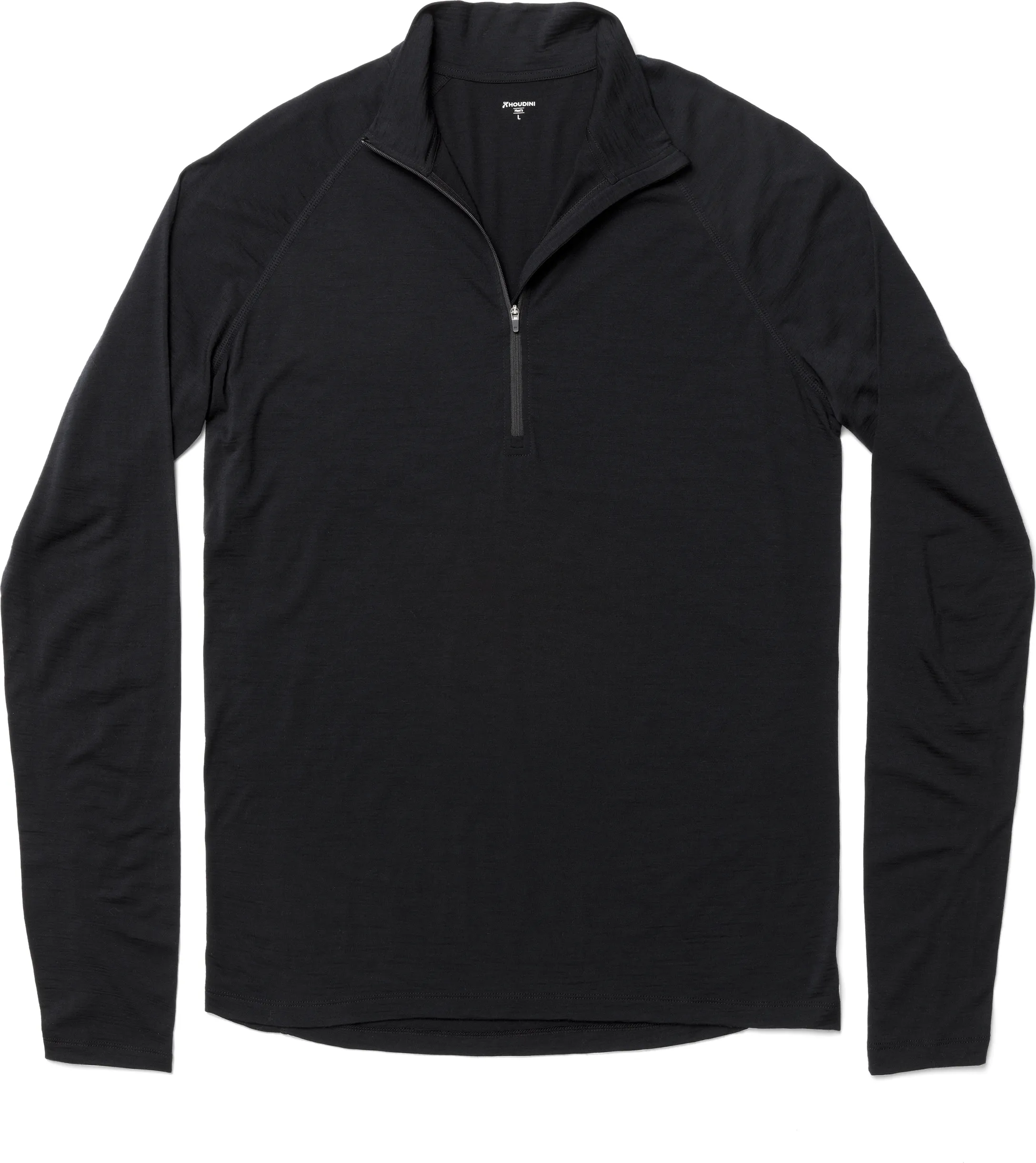 Houdini Men&#x27;s Desoli Light Half Zip True Black | Buy Houdini Men&#x27;s Desoli Light Half Zip True Black here | Outnorth