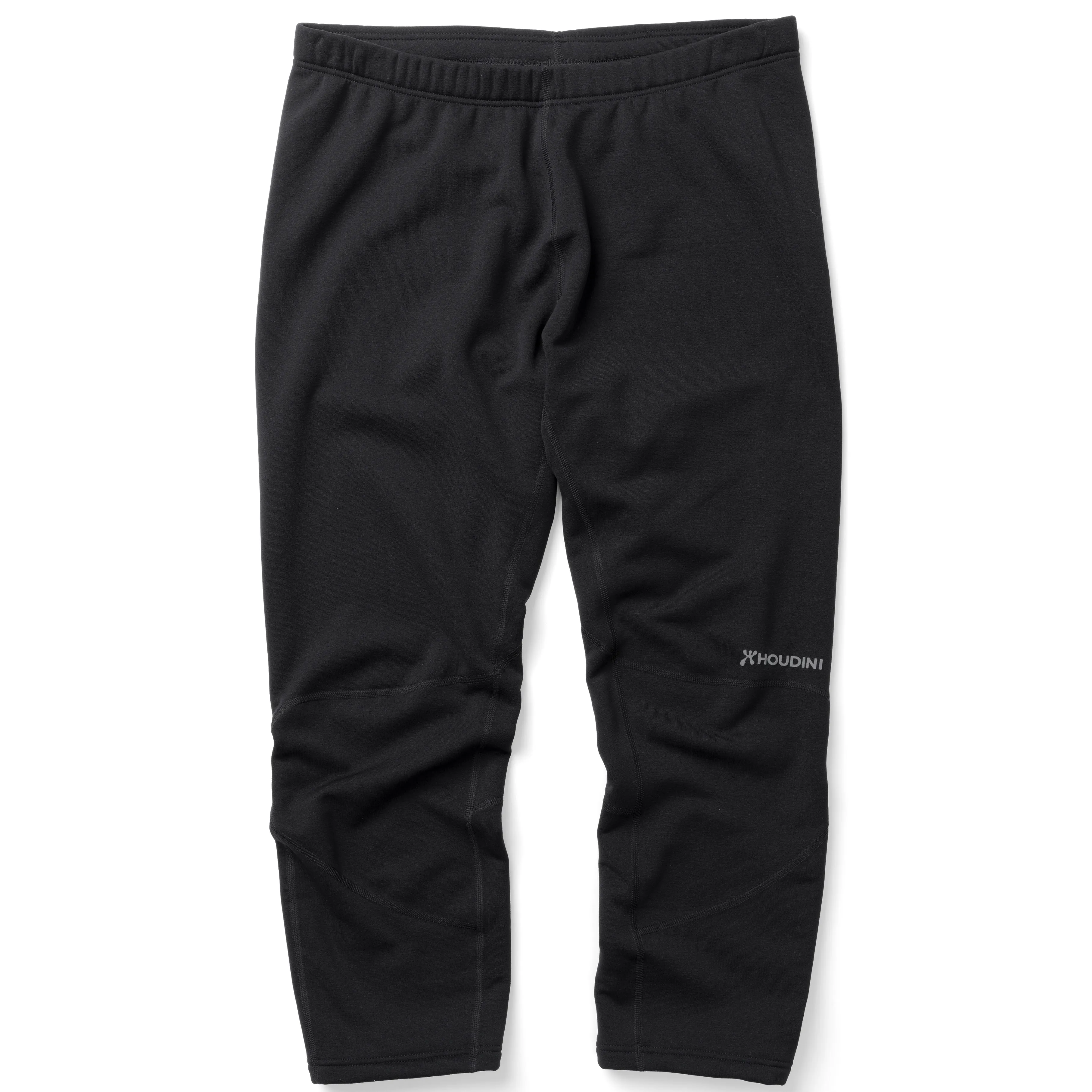 Houdini Men&#x27;s Drop Knee Power Tights True Black | Buy Houdini Men&#x27;s Drop Knee Power Tights True Black here | Outnorth