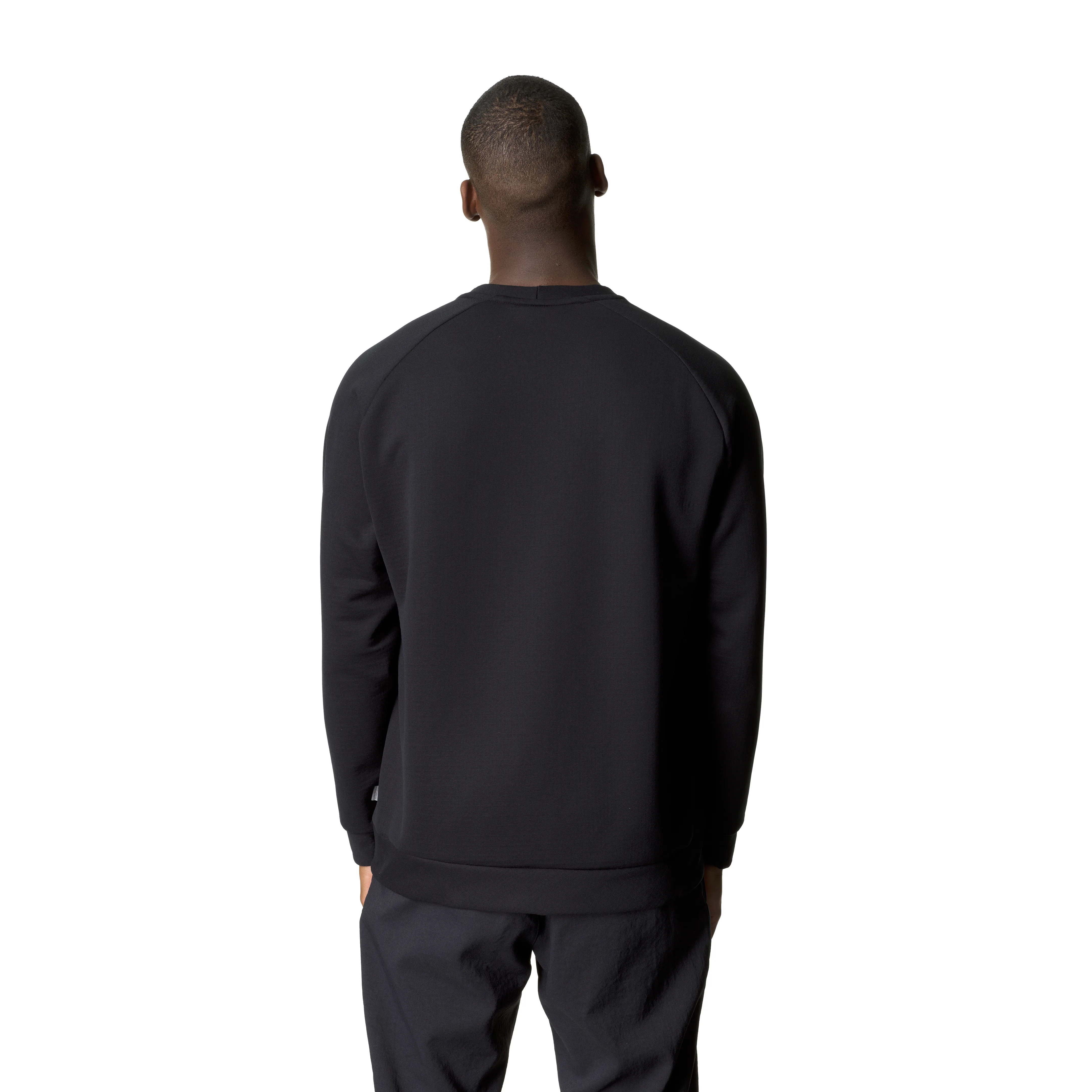 Houdini Men&#x27;s Mono Air Crew True Black | Buy Houdini Men&#x27;s Mono Air Crew True Black here | Outnorth