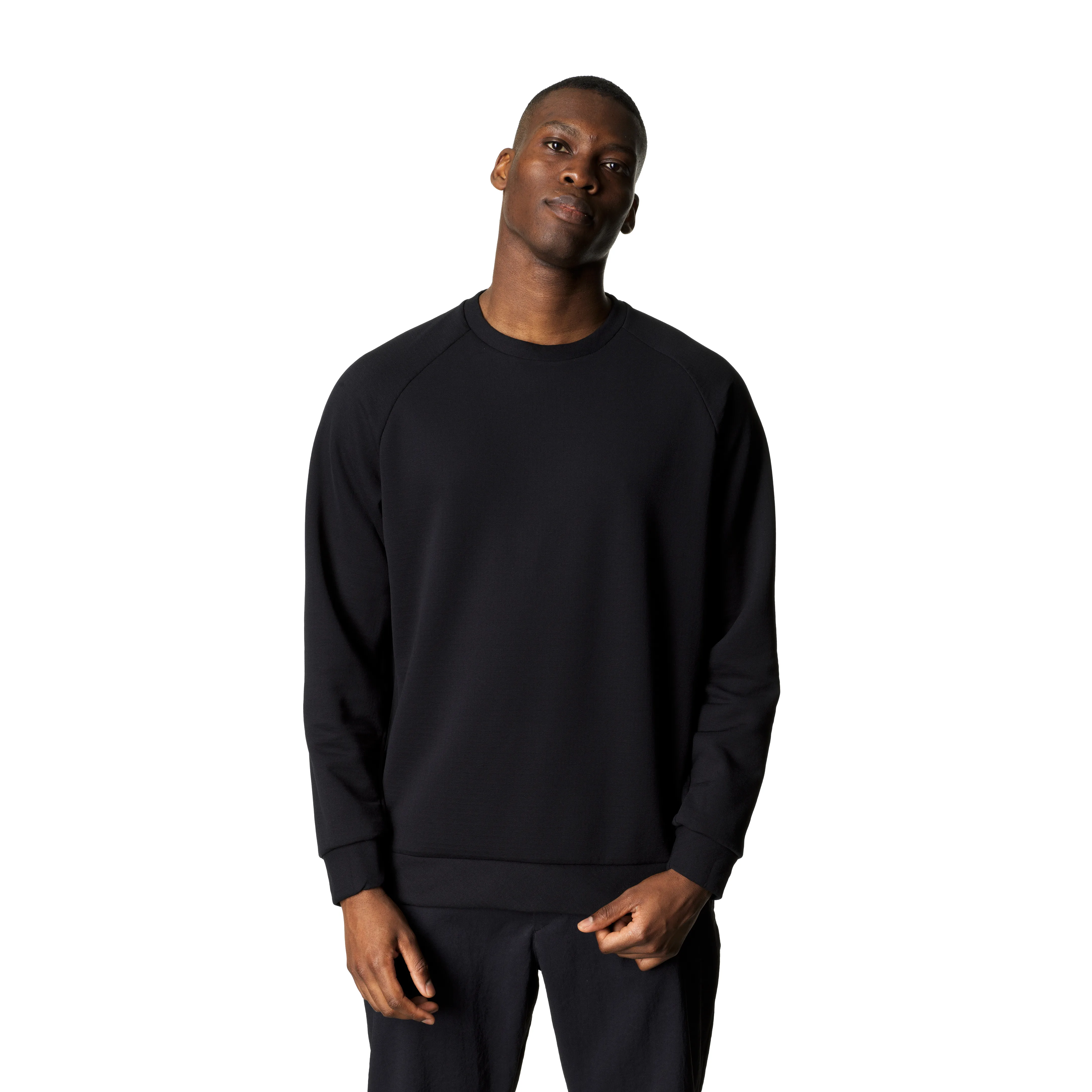 Houdini Men&#x27;s Mono Air Crew True Black | Buy Houdini Men&#x27;s Mono Air Crew True Black here | Outnorth