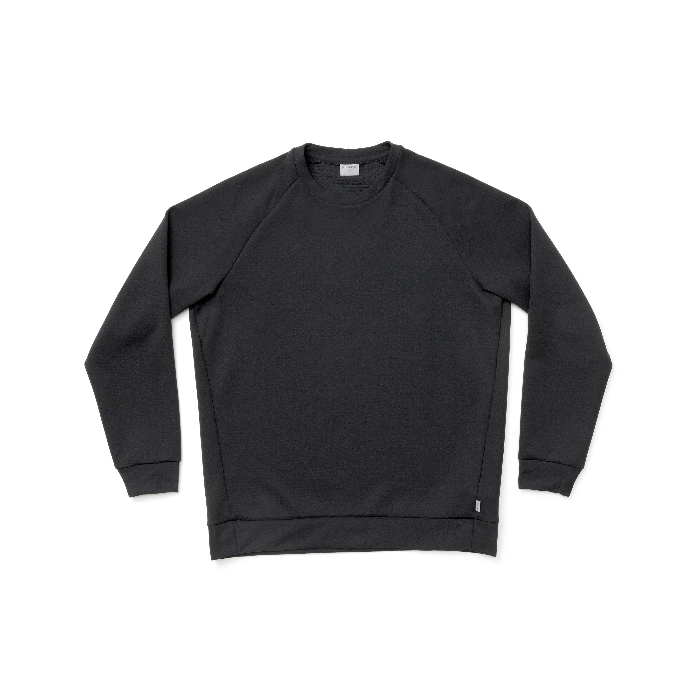 Houdini Men&#x27;s Mono Air Crew True Black | Buy Houdini Men&#x27;s Mono Air Crew True Black here | Outnorth
