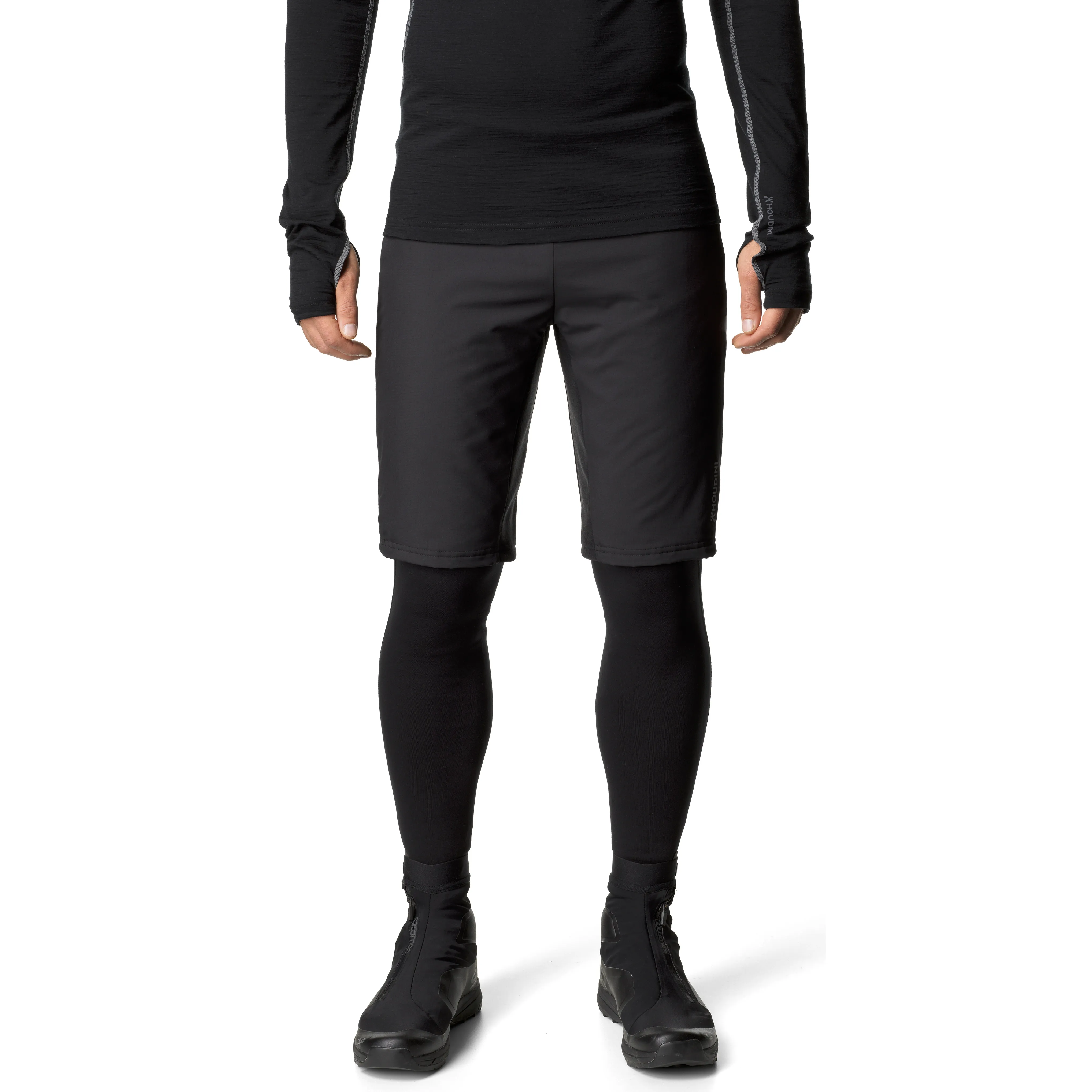 Houdini Men&#x27;s Moonwalk Shorts True Black | Buy Houdini Men&#x27;s Moonwalk Shorts True Black here | Outnorth