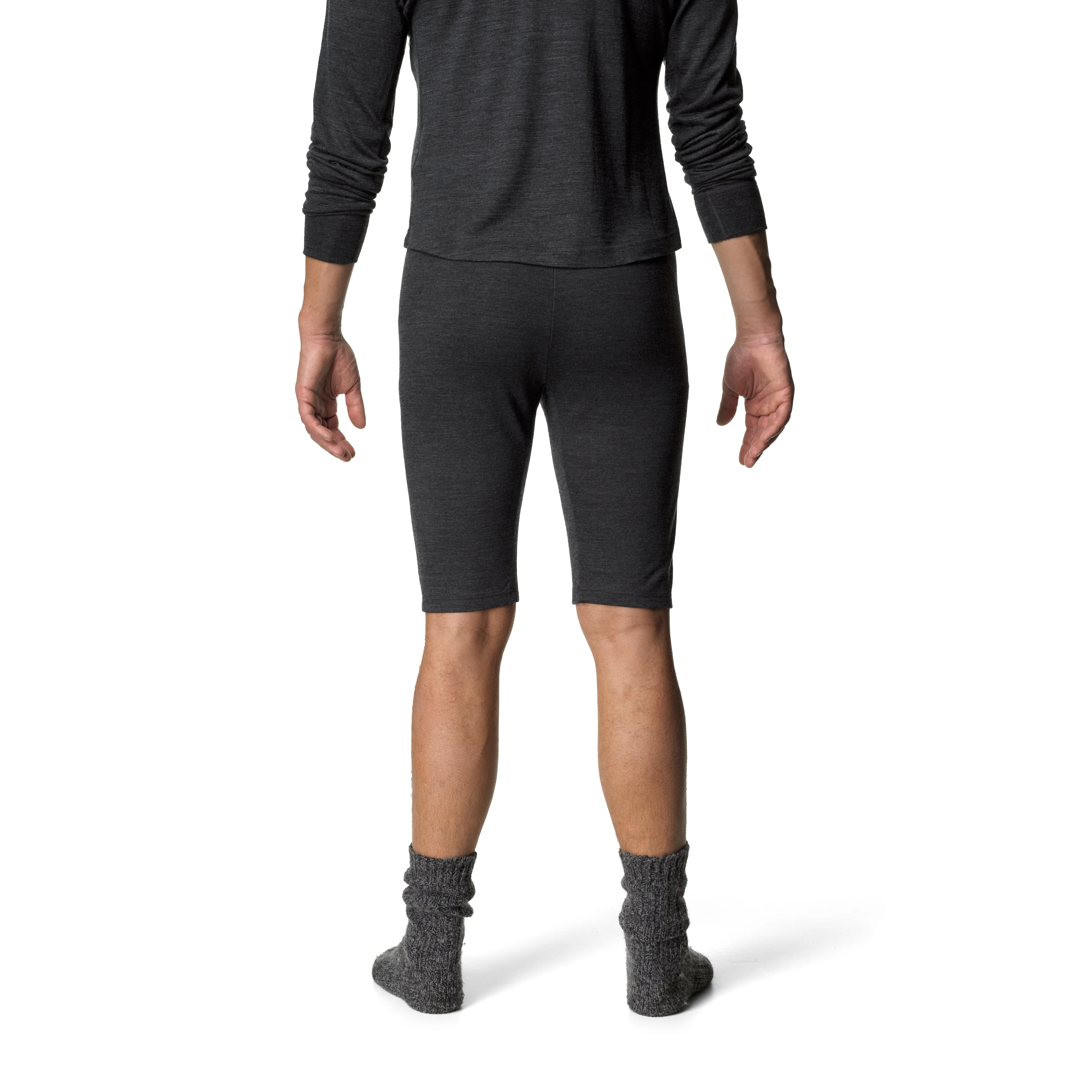Houdini Men&#x27;s Wander Mid Tights True Black | Buy Houdini Men&#x27;s Wander Mid Tights True Black here | Outnorth