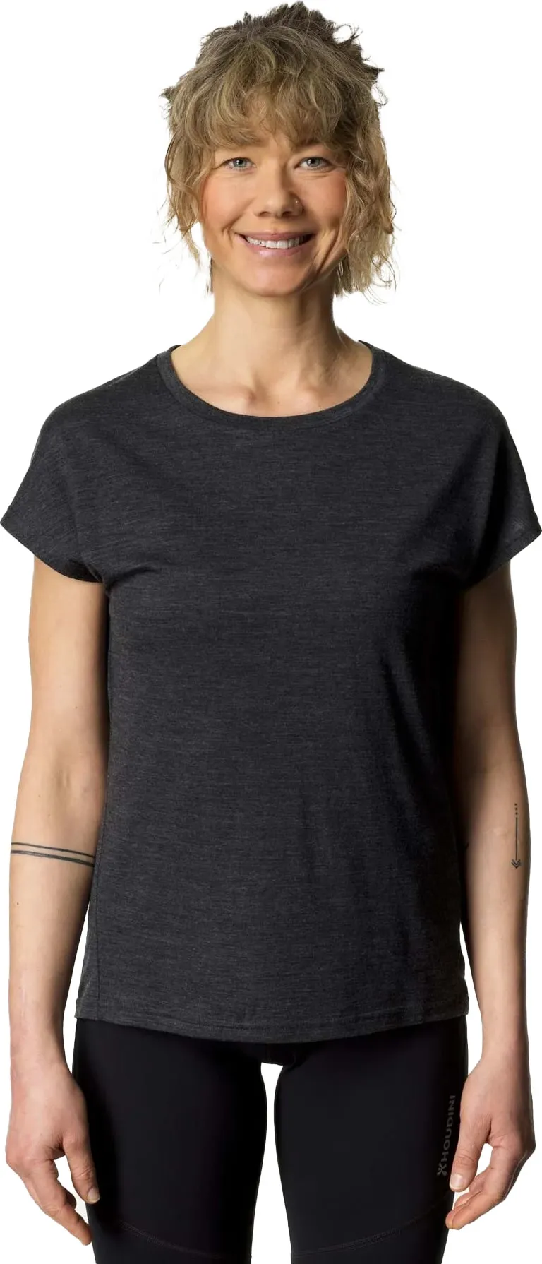 Houdini Women&#x27;s Activist Tee True Black | Buy Houdini Women&#x27;s Activist Tee True Black here | Outnorth