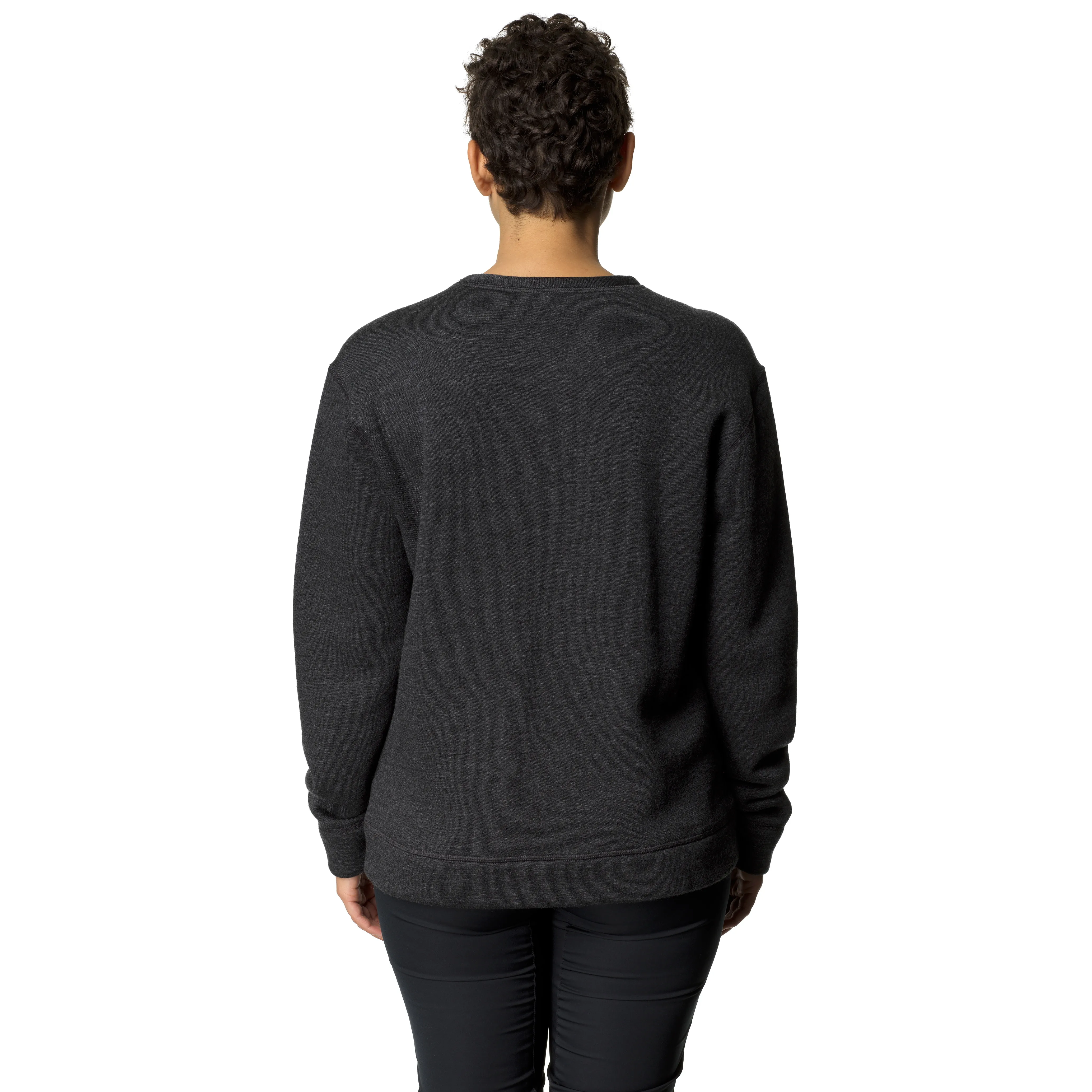Houdini Women&#x27;s Alto Crew True Black | Buy Houdini Women&#x27;s Alto Crew True Black here | Outnorth