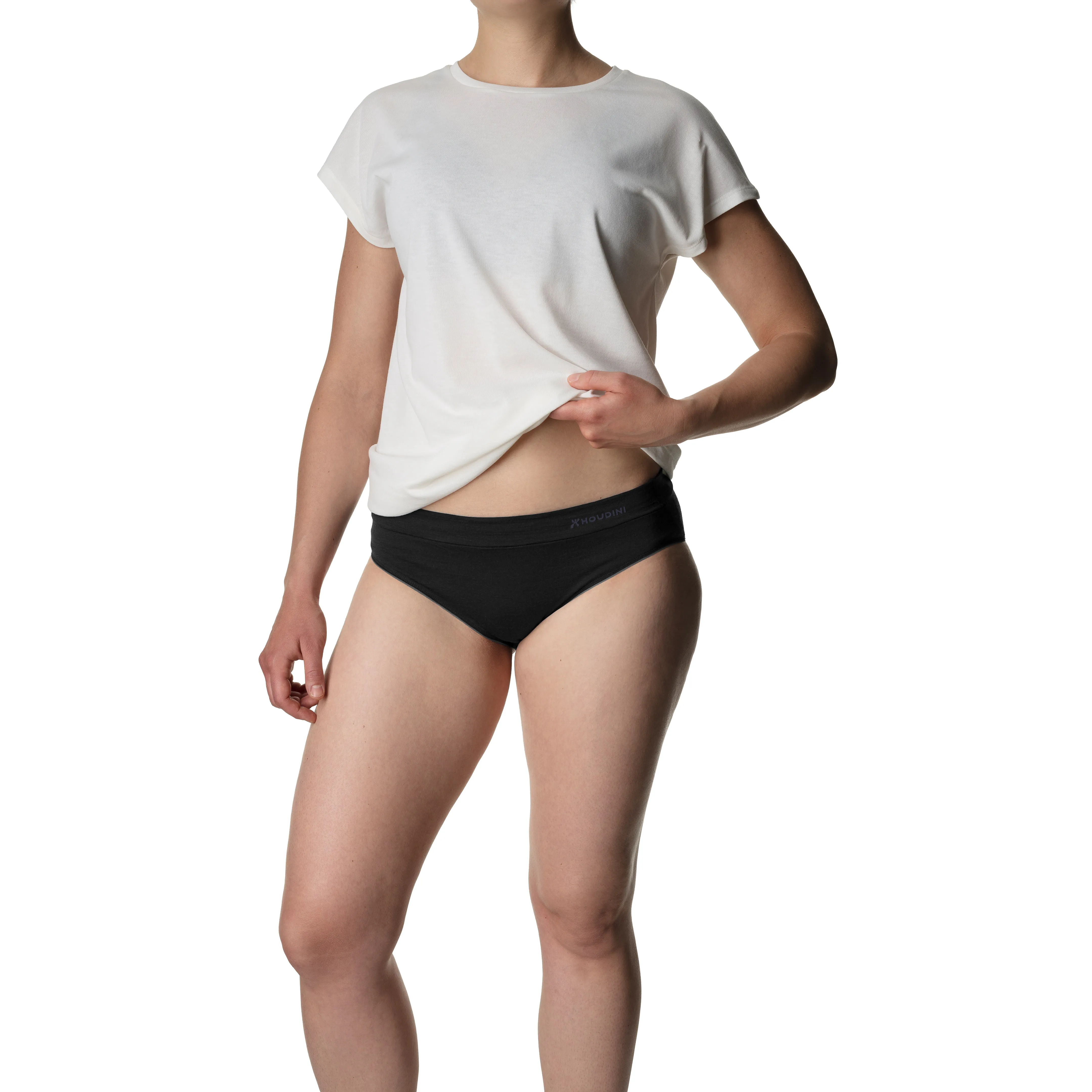 Houdini Women&#x27;s DeSoli Hipsters True Black | Buy Houdini Women&#x27;s DeSoli Hipsters True Black here | Outnorth