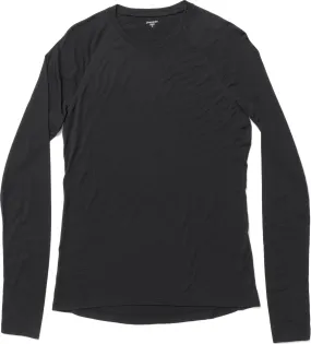 Houdini Women&#x27;s Desoli Light Crew True Black | Buy Houdini Women&#x27;s Desoli Light Crew True Black here | Outnorth
