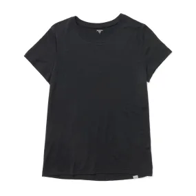 Houdini Women&#x27;s DeSoli Tee True Black | Buy Houdini Women&#x27;s DeSoli Tee True Black here | Outnorth