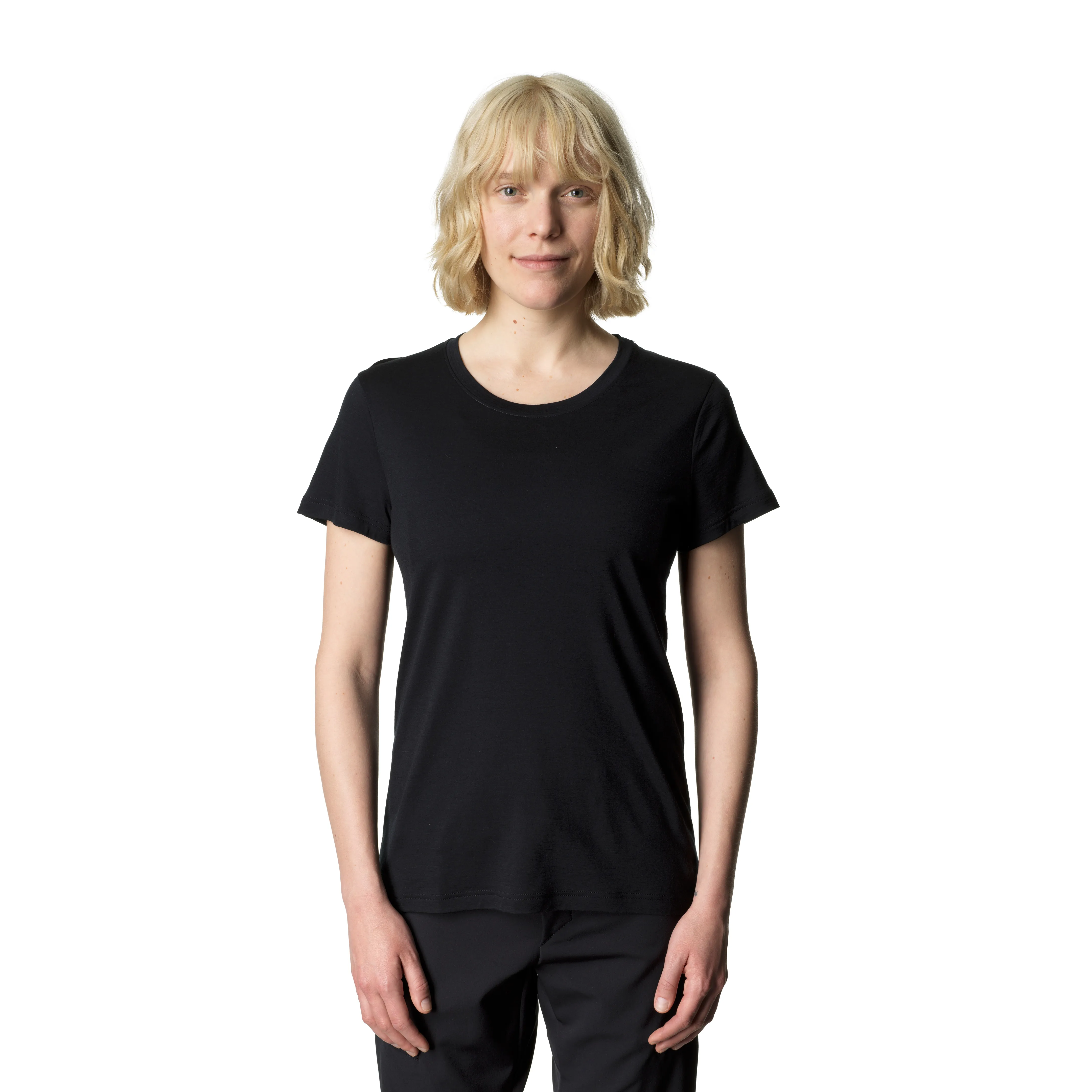Houdini Women&#x27;s DeSoli Tee True Black | Buy Houdini Women&#x27;s DeSoli Tee True Black here | Outnorth