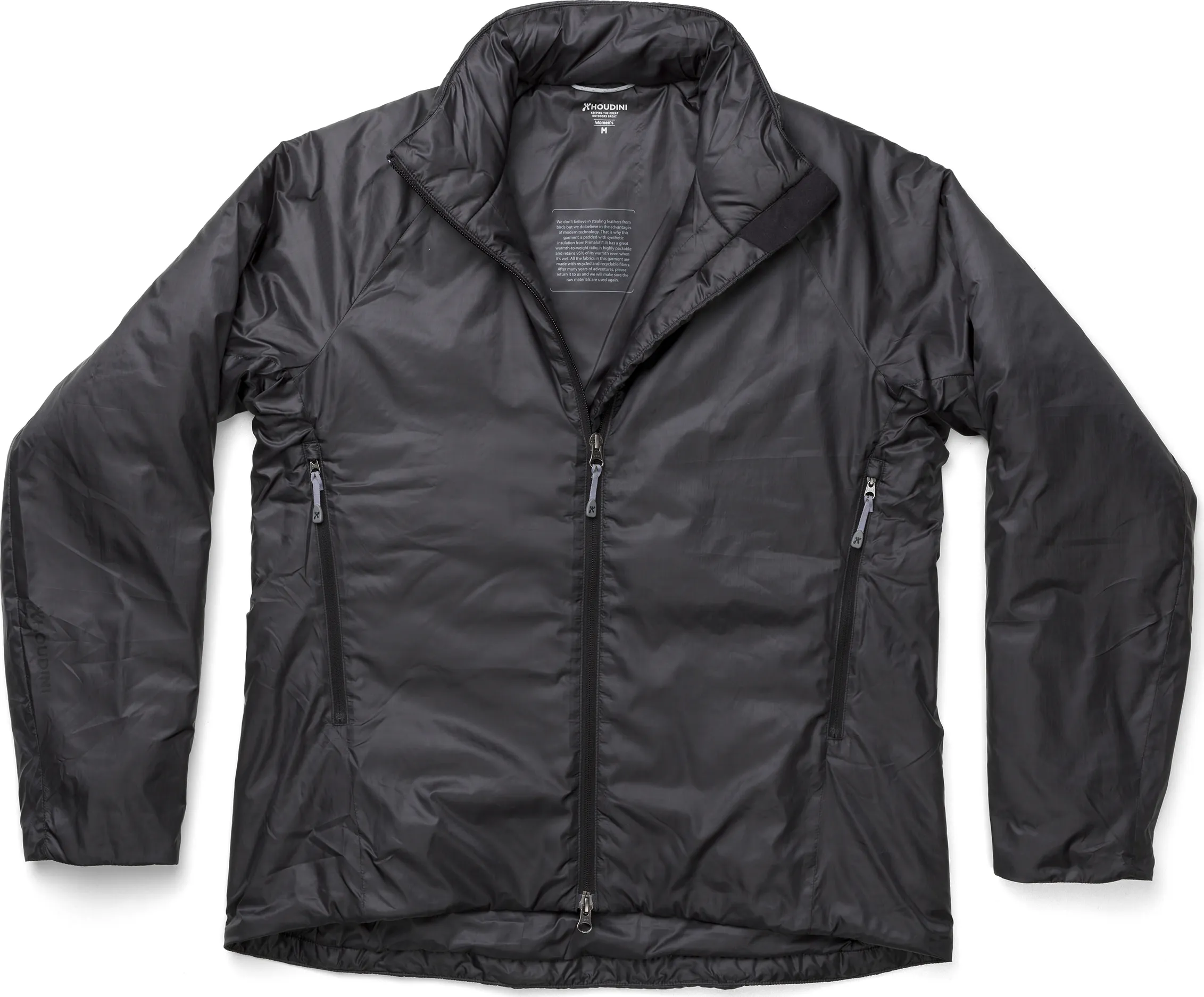 Houdini Women&#x27;s Dunfri Jacket True Black | Buy Houdini Women&#x27;s Dunfri Jacket True Black here | Outnorth
