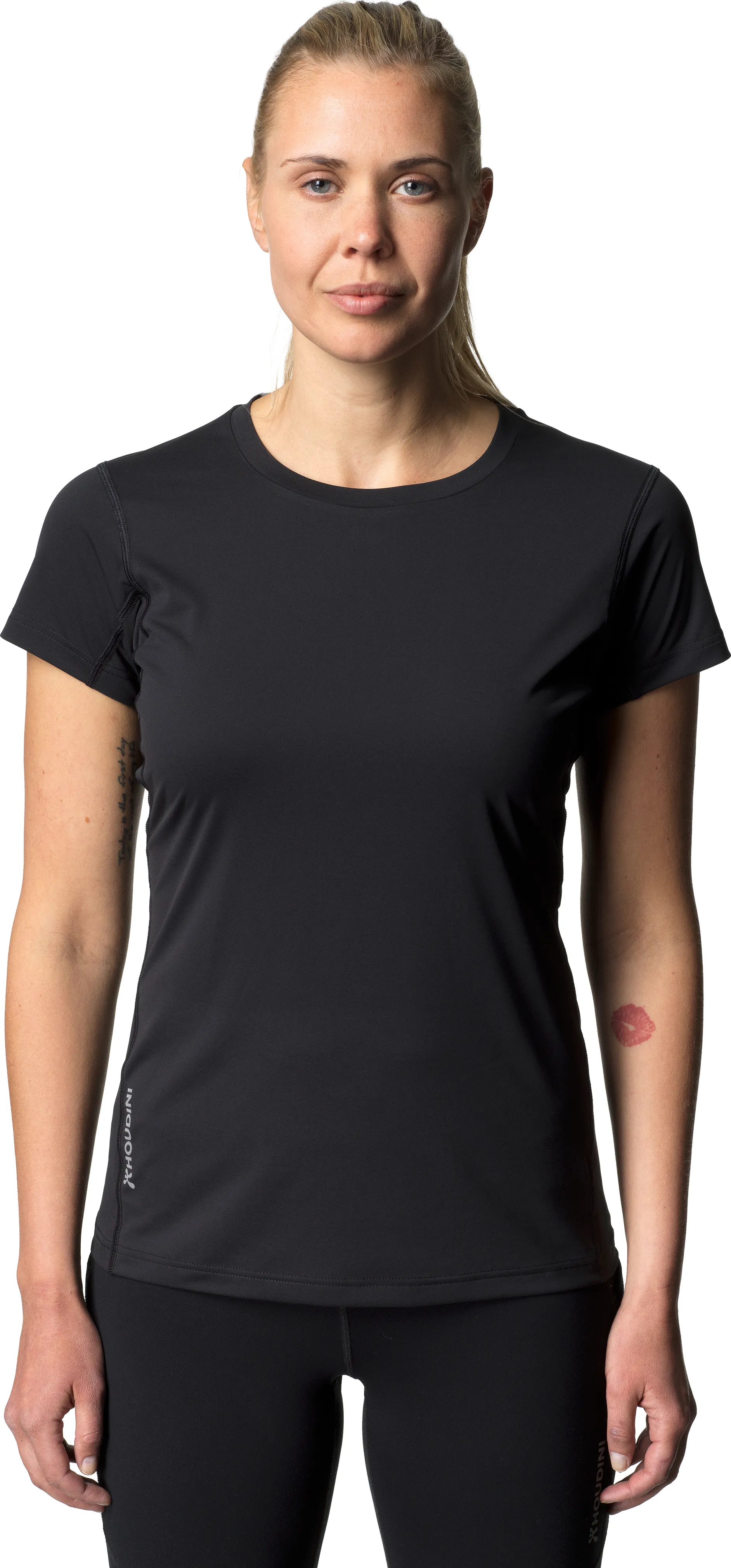 Houdini Women&#x27;s Pace Air Tee True Black | Buy Houdini Women&#x27;s Pace Air Tee True Black here | Outnorth