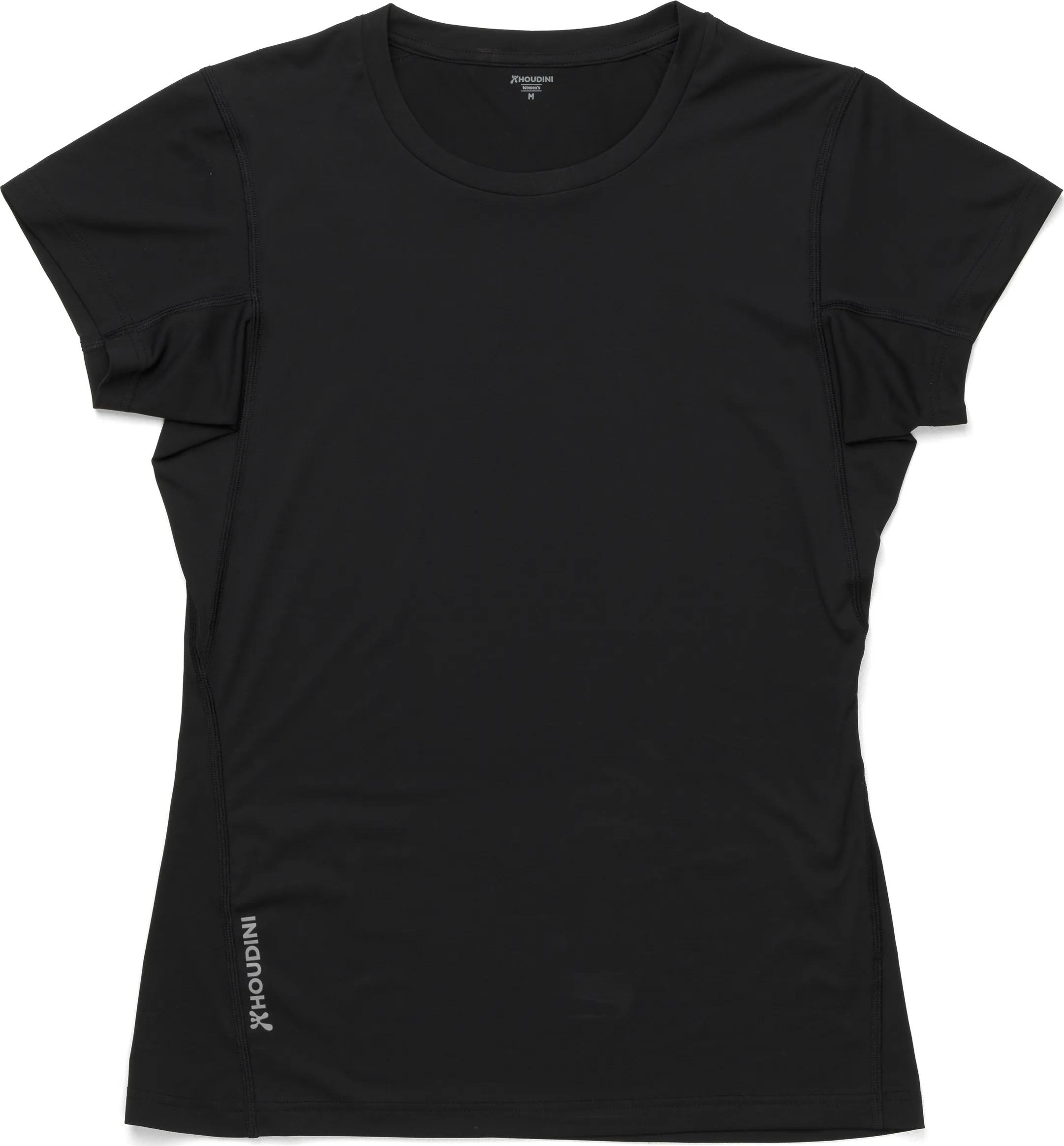 Houdini Women&#x27;s Pace Air Tee True Black | Buy Houdini Women&#x27;s Pace Air Tee True Black here | Outnorth
