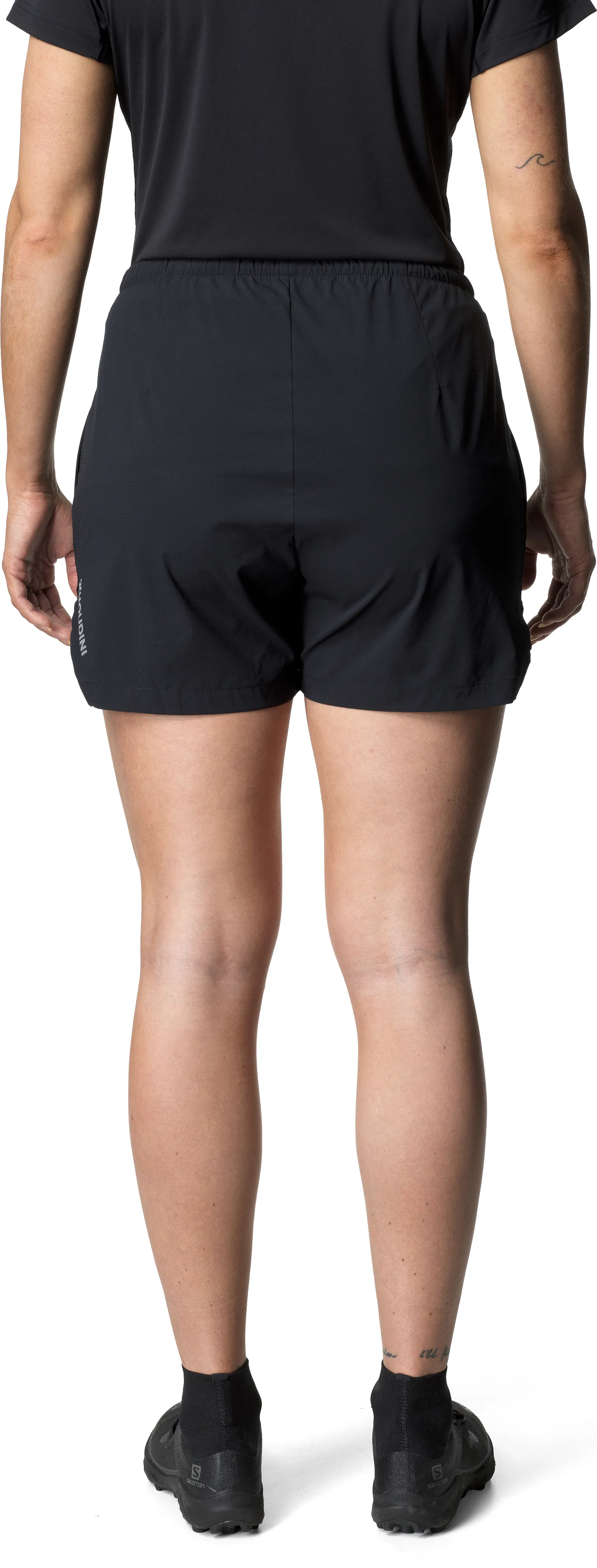 Houdini Women&#x27;s Pace Light Shorts True Black | Buy Houdini Women&#x27;s Pace Light Shorts True Black here | Outnorth