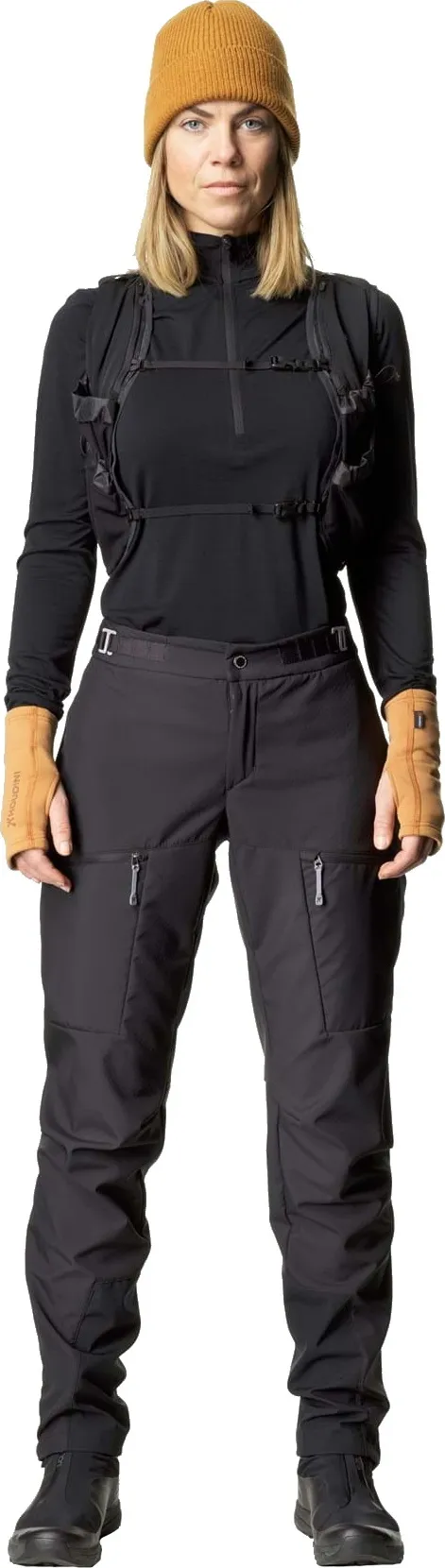 Houdini Women&#x27;s Pace Pants True Black | Buy Houdini Women&#x27;s Pace Pants True Black here | Outnorth