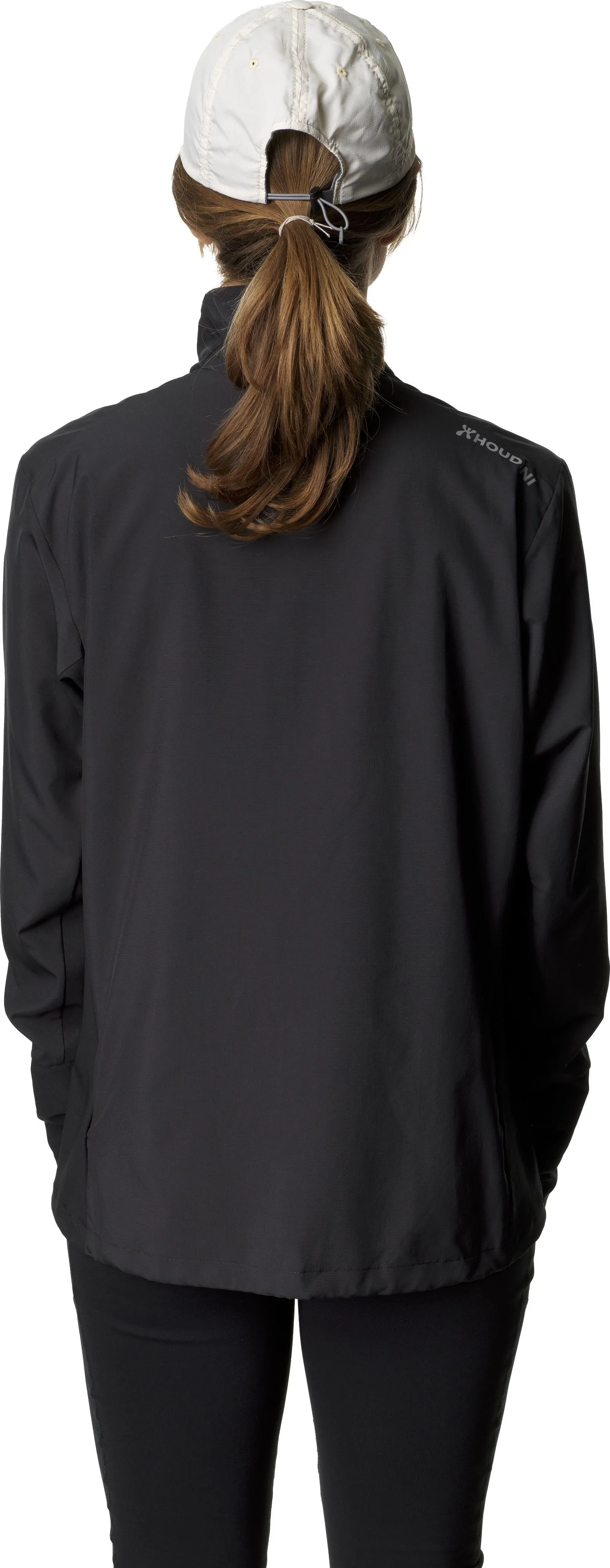 Houdini Women&#x27;s Pace Wind Jacket True Black | Buy Houdini Women&#x27;s Pace Wind Jacket True Black here | Outnorth