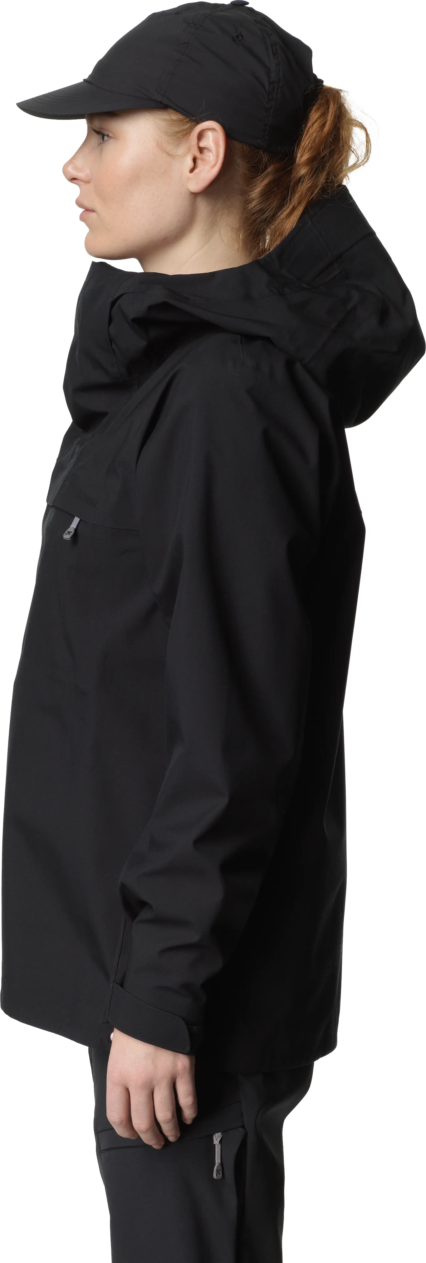 Houdini Women&#x27;s Shelter Anorak True Black | Buy Houdini Women&#x27;s Shelter Anorak True Black here | Outnorth